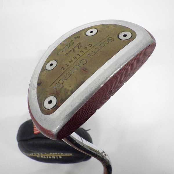 実際に弊社で買取させて頂いたSCOTTY CAMERON/スコッティキャメロン CALIENTE BOLERO/カリエンテグランドボレロ パター 34.625インチ ヘッドカバー付