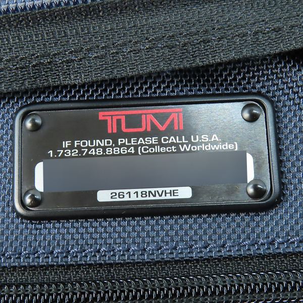 実際に弊社で買取させて頂いたTUMI×SOPHNET/トゥミ×ソフネット 2WAY エキスパンダブル オーガナイザー ブリーフケース/ビジネスバッグ 26118NVHEの画像 6枚目