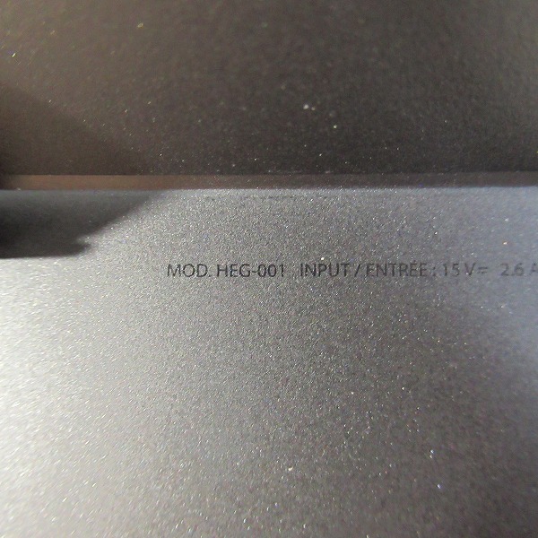 実際に弊社で買取させて頂いた任天堂 Nintendo Switch/ニンテンドースイッチ 有機ELモデル 本体 HEG-001/カービィ フロントカバー/クイックポーチ付きの画像 5枚目