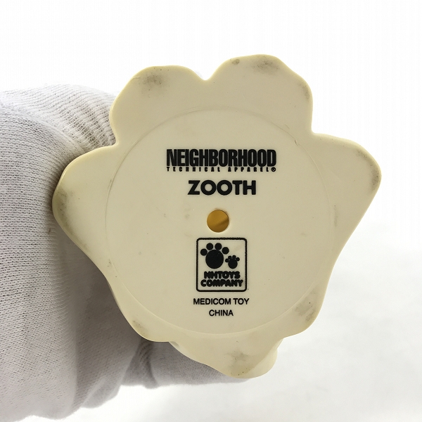 実際に弊社で買取させて頂いたNEIGHBORHOOD×MEDICOM TOY/ネイバーフッド×メディコムトイ ZOOTH フィギュアの画像 3枚目