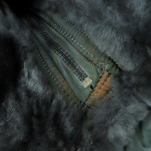 実際に弊社で買取させて頂いたALPHA INDUSTRIES/アルファ インダストリーズ N-2B ミリタリー フライトジャケット MIL-J-6278F/Mの画像 8枚目