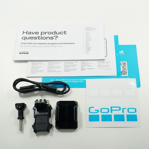 実際に弊社で買取させて頂いたGoPro/ゴープロ AMFR1 CHDHF-131-JP HERO 4K アクションカメラ デジタルビデオカメラ 動作確認済みの画像 7枚目