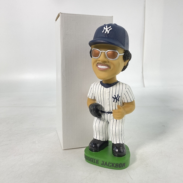 実際に弊社で買取させて頂いたMLB Bobble Dobbles New York Yankees/ニューヨークヤンキース Reggie Jackson/レジージャクソン ボブルヘッド/フィギュア