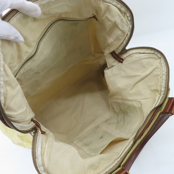 実際に弊社で買取させて頂いたFelisi/フェリージ ナイロン レザーハンドル トートバッグの画像 3枚目