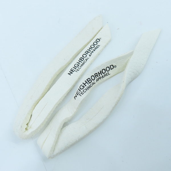 実際に弊社で買取させて頂いた【サンプル】NEIGHBORHOOD/ネイバーフッド 羊革/ムートン レザージャケット/ライダースジャケット 172SZNH-JKM08/Lの画像 9枚目