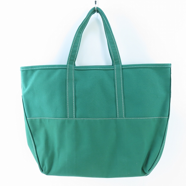 実際に弊社で買取させて頂いたL.L.Bean×BEAMS/エルエルビーン×ビームス DEEP BOTTOM BOAT & TOTE トートバッグ/グリーン size:Lの画像 1枚目