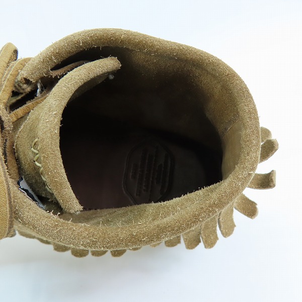 実際に弊社で買取させて頂いたvisvim/ビズビム スエード ショートブーツ 06の画像 4枚目