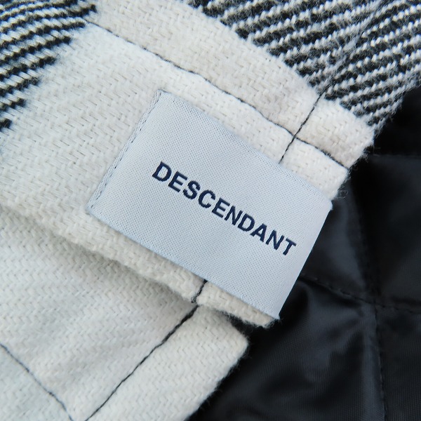 実際に弊社で買取させて頂いたDESCENDANT/ディセンダント チェック柄 中綿ジャケット 2の画像 6枚目