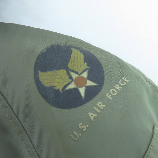 実際に弊社で買取させて頂いた米軍 ヴィンテージ N-3B フライトジャケット 8415-269-0419/Mの画像 5枚目