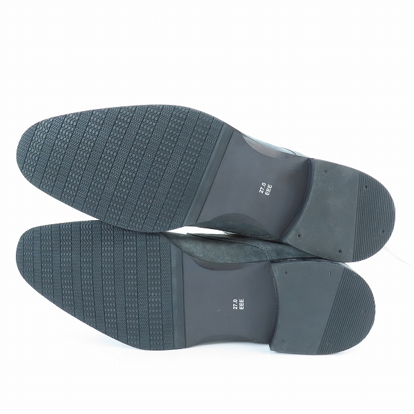 実際に弊社で買取させて頂いた【未使用】BUSINESS EXPERT/ビジネスエキスパート スエード チャッカー ブーツ/27の画像 2枚目