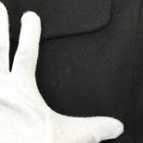 実際に弊社で買取させて頂いたARMANI COLLEZIONI/アルマーニ コレッツィオーニ ウール/レーヨン/カシミヤ混 コート /48の画像 6枚目