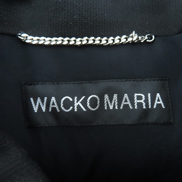 実際に弊社で買取させて頂いたWACKO MARIA/ワコマリア 24SS WESTERN JACKETレオパードパイピング ウェスタン ジャケット /Lの画像 2枚目