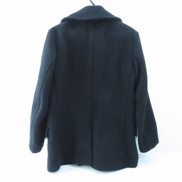 実際に弊社で買取させて頂いたSchott/ショット U.S.740N PEA JACKET ウールメルトンPコート/7378/Mの画像 1枚目