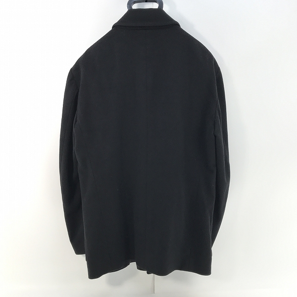 実際に弊社で買取させて頂いたARMANI COLLEZIONI/アルマーニ コレッツィオーニ ウール/レーヨン/カシミヤ混 コート /48の画像 1枚目