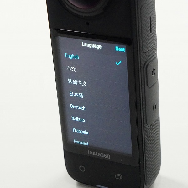 実際に弊社で買取させて頂いたInsta360/インスタ360 X4 8K 360°アクションカメラ デジタルビデオカメラ 動作確認済みの画像 4枚目