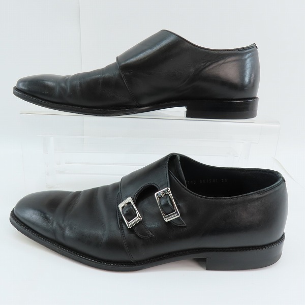 実際に弊社で買取させて頂いたBURBERRY/バーバリー レザービジネスシュース 25cmの画像 3枚目