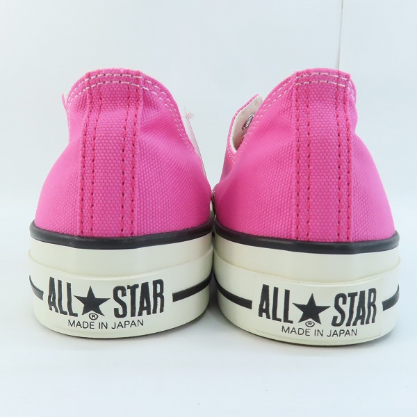 実際に弊社で買取させて頂いた【未使用】CONVERSE/コンバース CANVAS AS J OX キャンバススニーカー 日本製/9.5の画像 1枚目