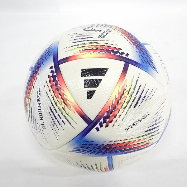 実際に弊社で買取させて頂いたadidas/アディダス アル・リフラ プロ5号 カタールワールドカップ 公式試合球 サッカーボールの画像 1枚目