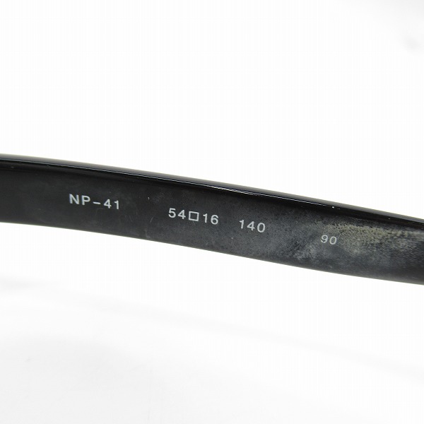 実際に弊社で買取させて頂いた999.9/フォーナインズ メガネフレーム アイウェア NP-41の画像 3枚目