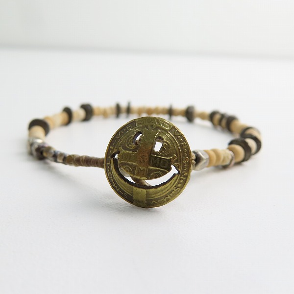 実際に弊社で買取させて頂いた(2)AMP JAPAN/アンプジャパン Coconut Beads Bracelet/ココナッツ ビーズ ブレスレットの画像 1枚目