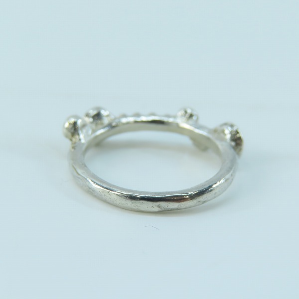 実際に弊社で買取させて頂いたLoree Rodkin/ローリーロドキン 5Pピンクストーン入り シルバーリング/12.5号の画像 3枚目