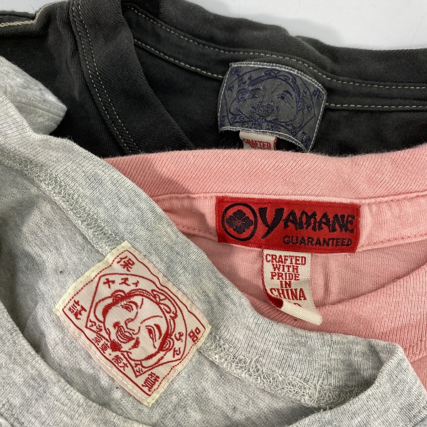 実際に弊社で買取させて頂いた【おまとめ】EVISU/エヴィス 半袖Tシャツの画像 2枚目