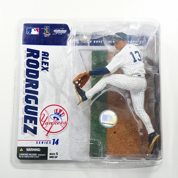 実際に弊社で買取させて頂いた【未開封】McFARLANE TOYS/マクファーレントイズ ニューヨーク・ヤンキース #13 アレックス・ロドリゲス フィギュア