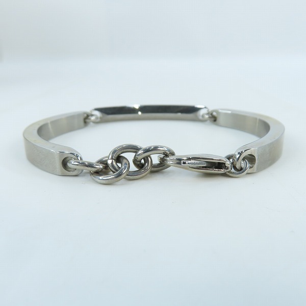 実際に弊社で買取させて頂いたDIESEL/ディーゼル ロゴ BRACELET/ブレスレット/DX1172 の画像 3枚目