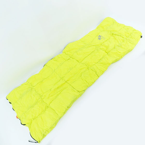 実際に弊社で買取させて頂いた【未使用】MINIMAL WORKS/ミニマルワークス CHAMELEON 350/シュラフ/寝袋 ライム MGSL-CL351-GO0LI