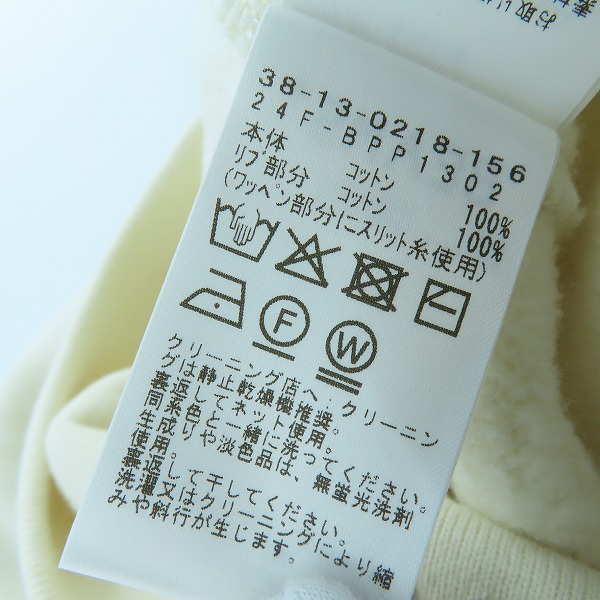 実際に弊社で買取させて頂いた【未使用】BEAMS PLUS/ビームスプラス 別注 PALACE/GRAPHIC CREW/スウェット 38-13-0218-156/Sの画像 4枚目