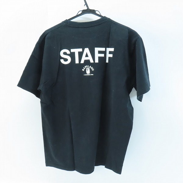 実際に弊社で買取させて頂いたA BATHING APE/アベイシングエイプ 胸ロゴプリント半袖Tシャツ XLの画像 1枚目