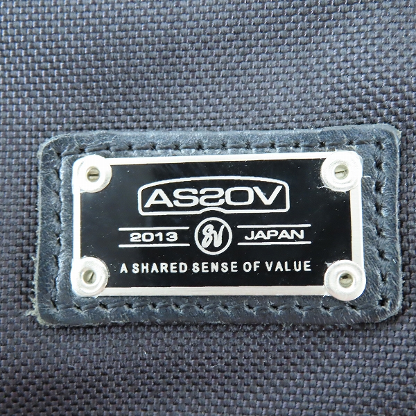 実際に弊社で買取させて頂いたASSOV/アッソブ EXCLUSIVE BALLISTIC NYLON BUSINESS BAG S /ビジネスバック 061306の画像 6枚目