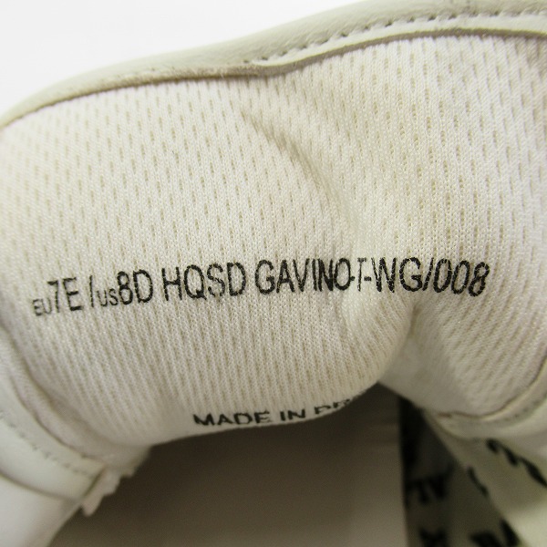 実際に弊社で買取させて頂いたBALLY/バリー ローカットスニーカー GAVINO-T-WG/008/7Eの画像 5枚目