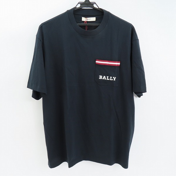 実際に弊社で買取させて頂いた【未使用】BALLY/バリー 胸ポケット Tシャツ カットソー XL