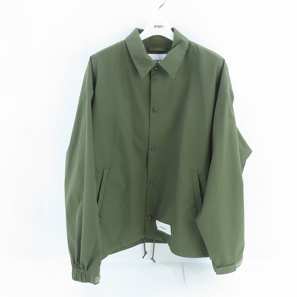 実際に弊社で買取させて頂いたWTAPS/ダブルタップス 23SS Chief/Jacket/Poly. Twill. Sign/チーフジャケット 231TQDT-JKM02/02