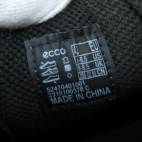 実際に弊社で買取させて頂いたECCO/エコー ハイブリッド 720 GORE-TEX ビジネスシューズ/42の画像 5枚目