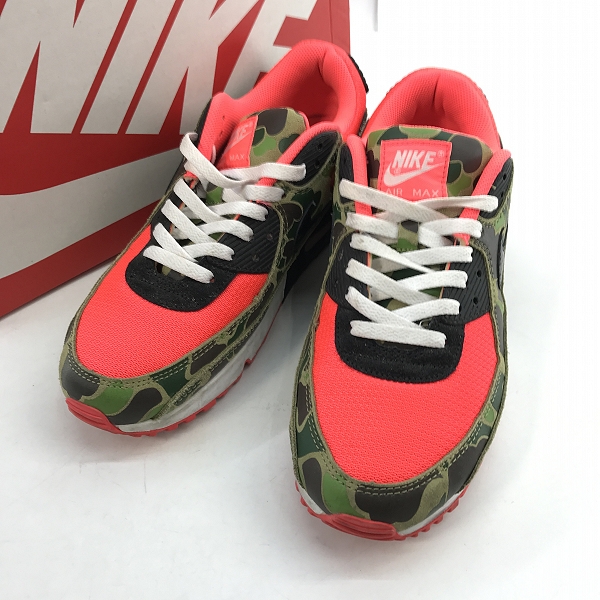 実際に弊社で買取させて頂いたNIKE×atmos/ナイキ×アトモス AIR MAX 90 SP REVERSE DUCK CAMO/リバース ダック カモ CW6024-600/28.5