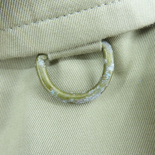 実際に弊社で買取させて頂いたBURBERRY LONDON/バーバリーロンドン 裏地ノバチェック ライナー付き トレンチコート/44の画像 6枚目