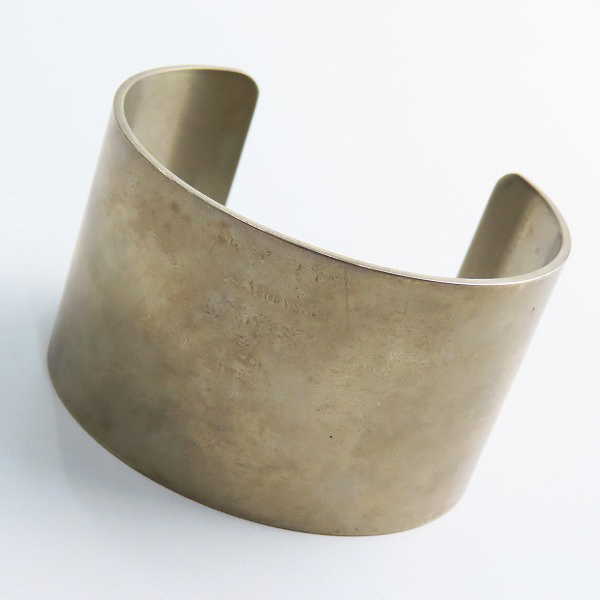 実際に弊社で買取させて頂いたAMP JAPAN/アンプジャパン German Silver Plane Bangle バングル 15AT-351
