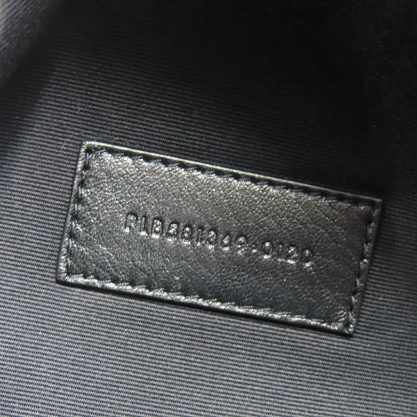 実際に弊社で買取させて頂いたSAINT LAURENT/サンローラン RIVE GAUCHE クラッチバッグ ブラックの画像 6枚目