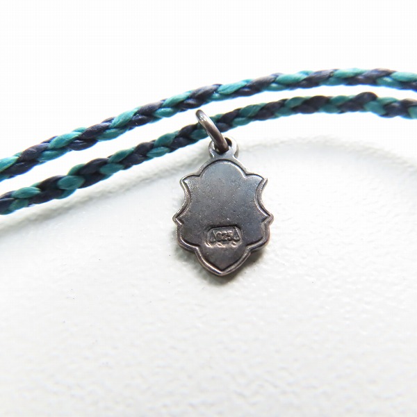 実際に弊社で買取させて頂いた(1)AMP JAPAN/アンプジャパン チェーンモチーフ ブレスレット ブルー の画像 6枚目