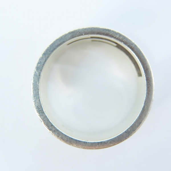 実際に弊社で買取させて頂いたGUCCI/グッチ Gロゴ リング 17.5-18.5号の画像 5枚目