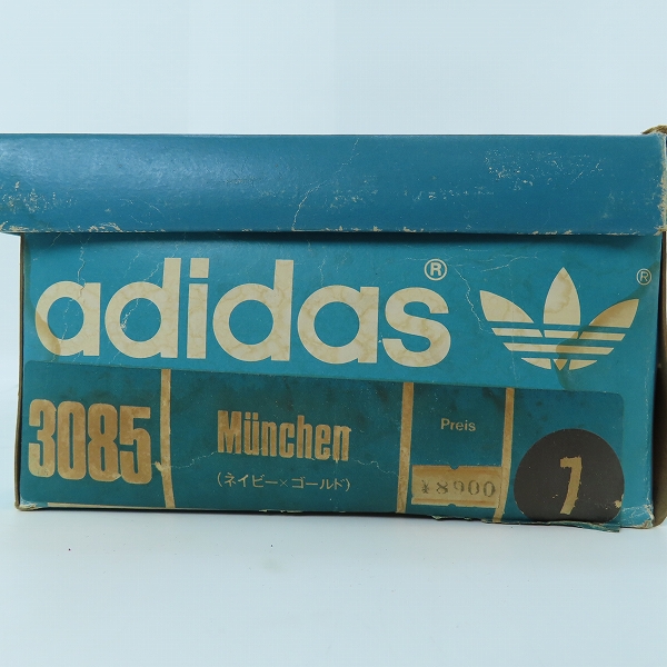 実際に弊社で買取させて頂いた【観賞用】adidas/アディダス MUNCHEN/ミュンヘン 日本製/ヴィンテージ スニーカー/7の画像 9枚目