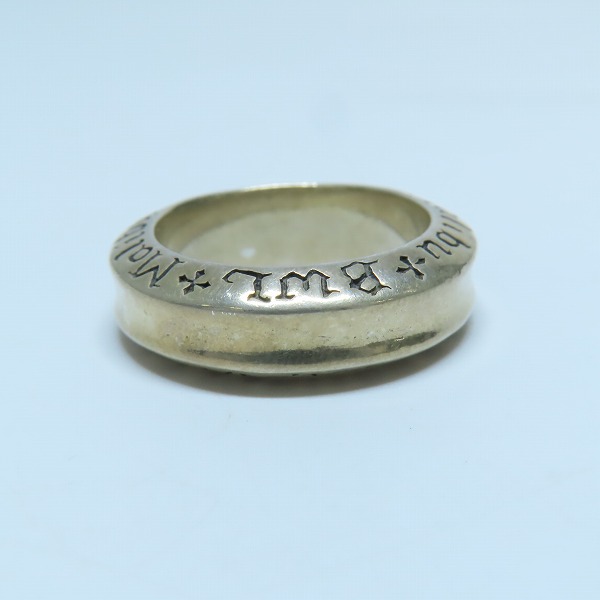 実際に弊社で買取させて頂いたBWL/ビルウォールレザー Malibu/マリブ Large Spacer Ring/ラージスペーサーリング/16-16.5号の画像 3枚目