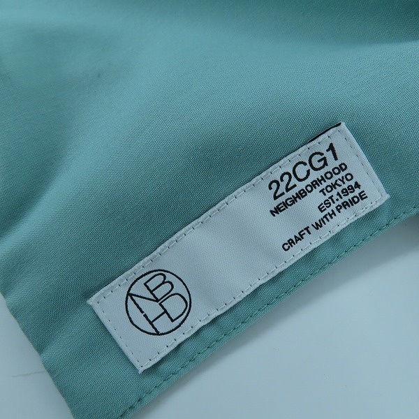 実際に弊社で買取させて頂いたNEIGHBORHOOD/ネイバーフッド 22SS PIPING/E-SHIRT/パイピング オープンカラー 半袖シャツ 221TSNH-SHM03/Lの画像 6枚目