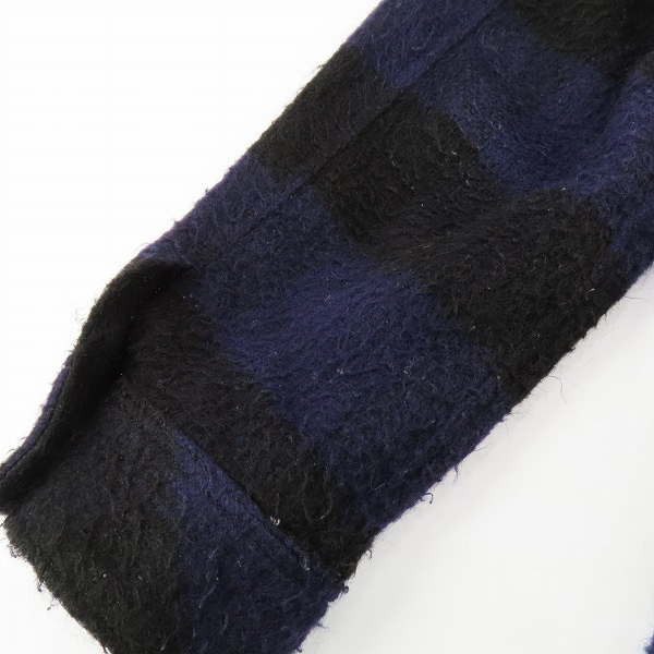 実際に弊社で買取させて頂いたISAMU KATAYAMA BACKLASH/バックラッシュ チェック柄 ジャケット 1918-01/Mの画像 5枚目