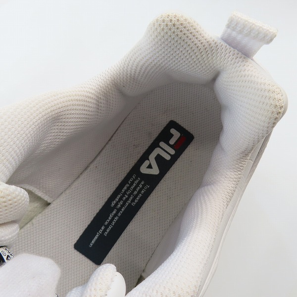 実際に弊社で買取させて頂いたFILA/フィラ　DISRUPTOR2/フィラ ディスラプター2 スニーカー 1FM00864-121/10の画像 4枚目