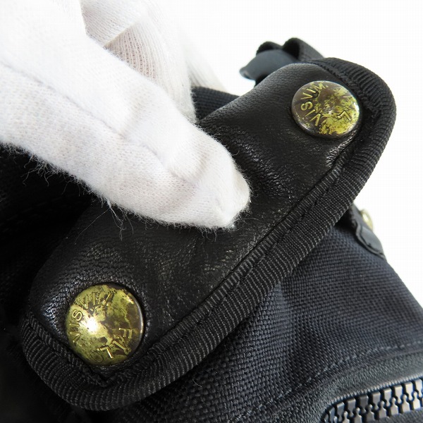 実際に弊社で買取させて頂いたvisvim/ビズビム BALLISTIC/バリスティック レザー切り替え リュックサック/バックパックの画像 6枚目