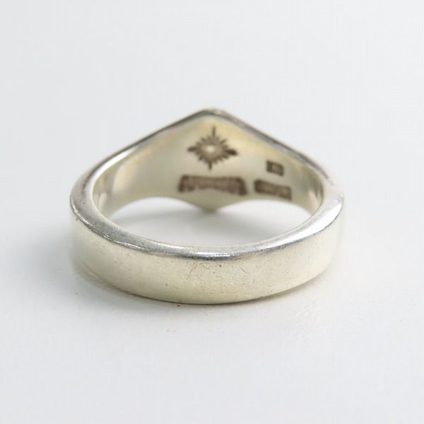 実際に弊社で買取させて頂いたRIZONA FREEDOM/アリゾナフリーダム K18太陽神 唐草堀り リング 22号の画像 3枚目