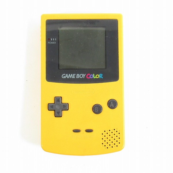 実際に弊社で買取させて頂いたNintendo/任天堂 GAME BOY COLOR/ゲームボーイカラー イエロー CGB-001【簡易動作確認済】